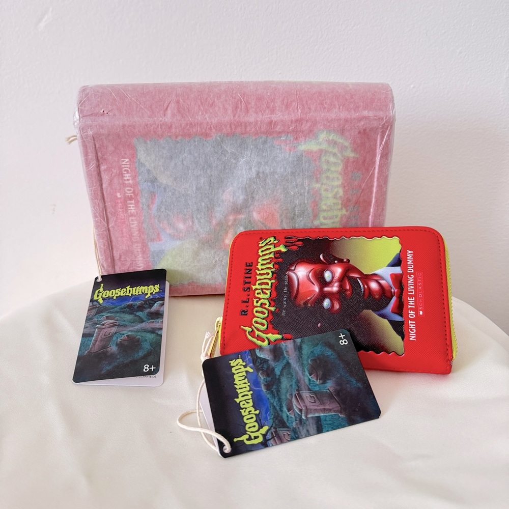 NWT Goosebumps wallet and bag set